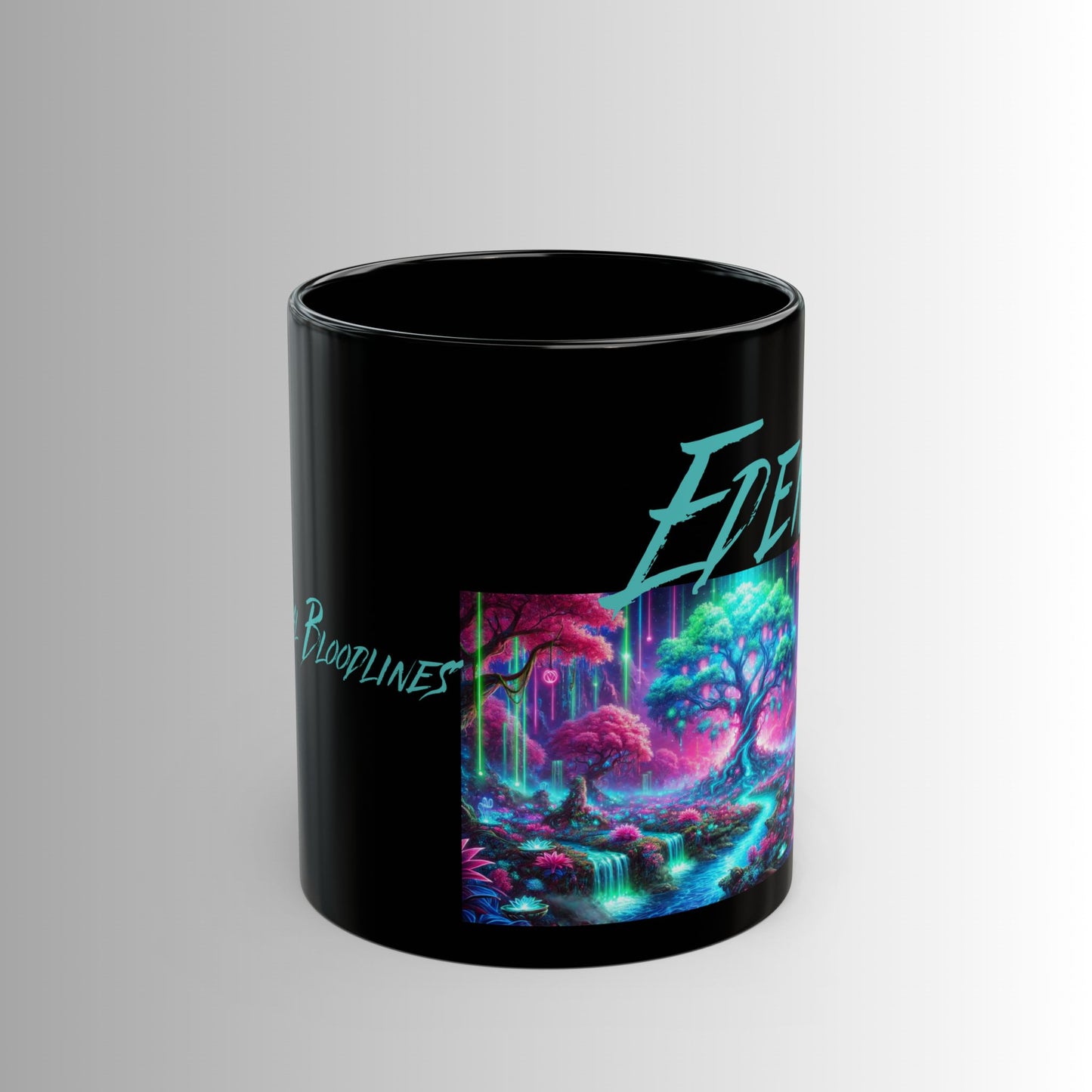 Immortal Bloodlines - Garden of Eden Mug - Vibrant Graphic Coffee Cup for Mythology Lovers