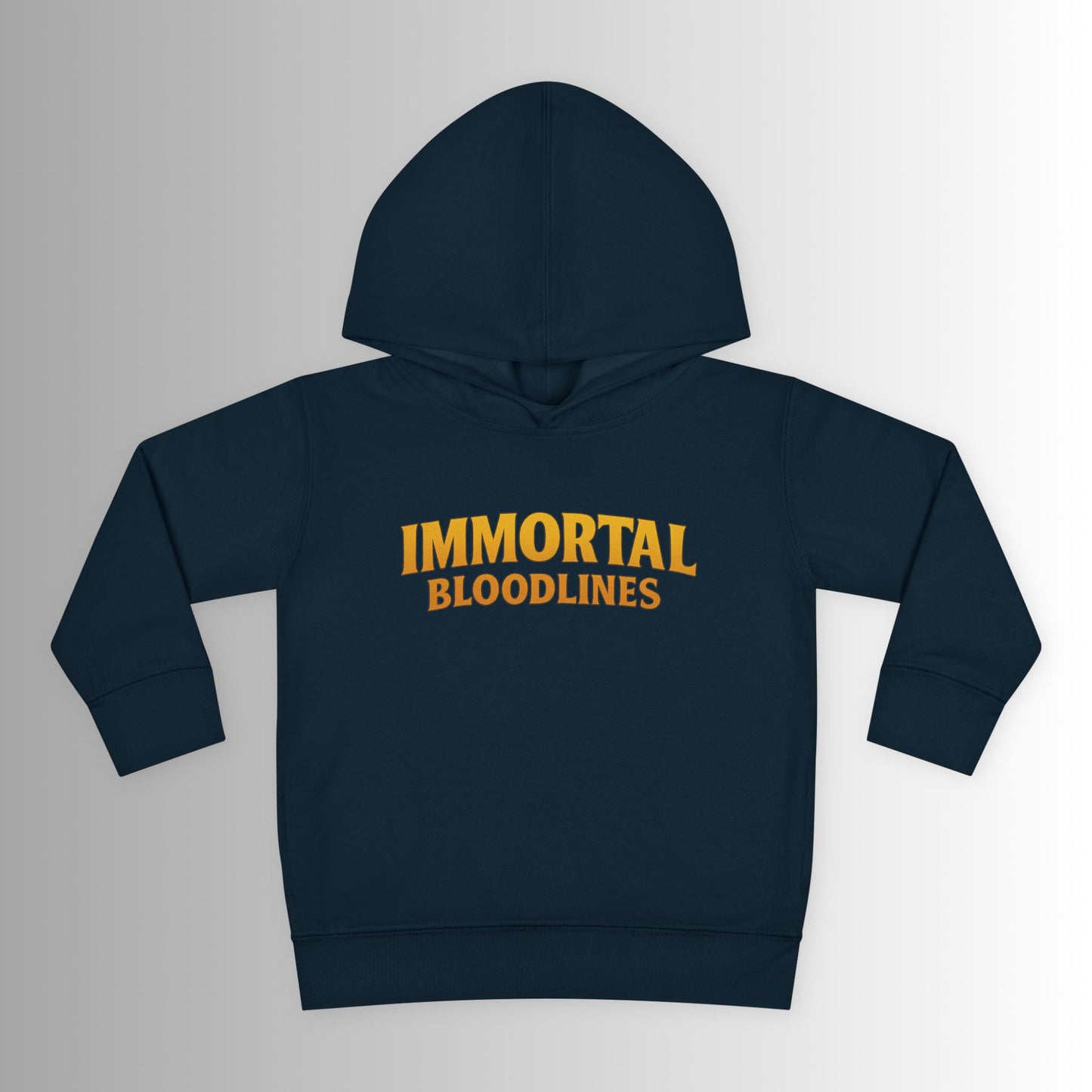 Toddler Hoodie — Neon 'Summer Vibes' Skeleton Pullover