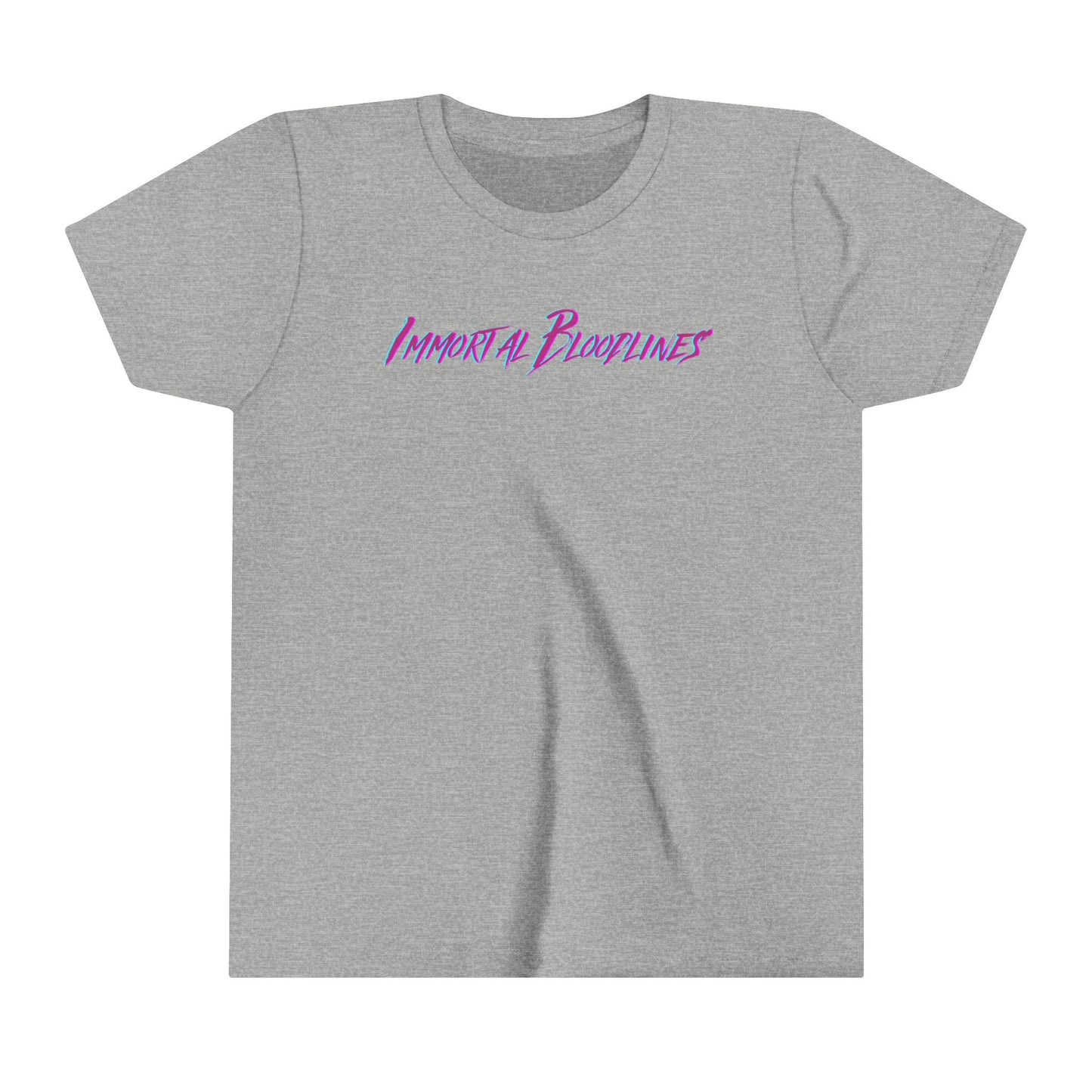 Youth Short Sleeve Tee - Immortal Bloodlines Logo Design (GCC)
