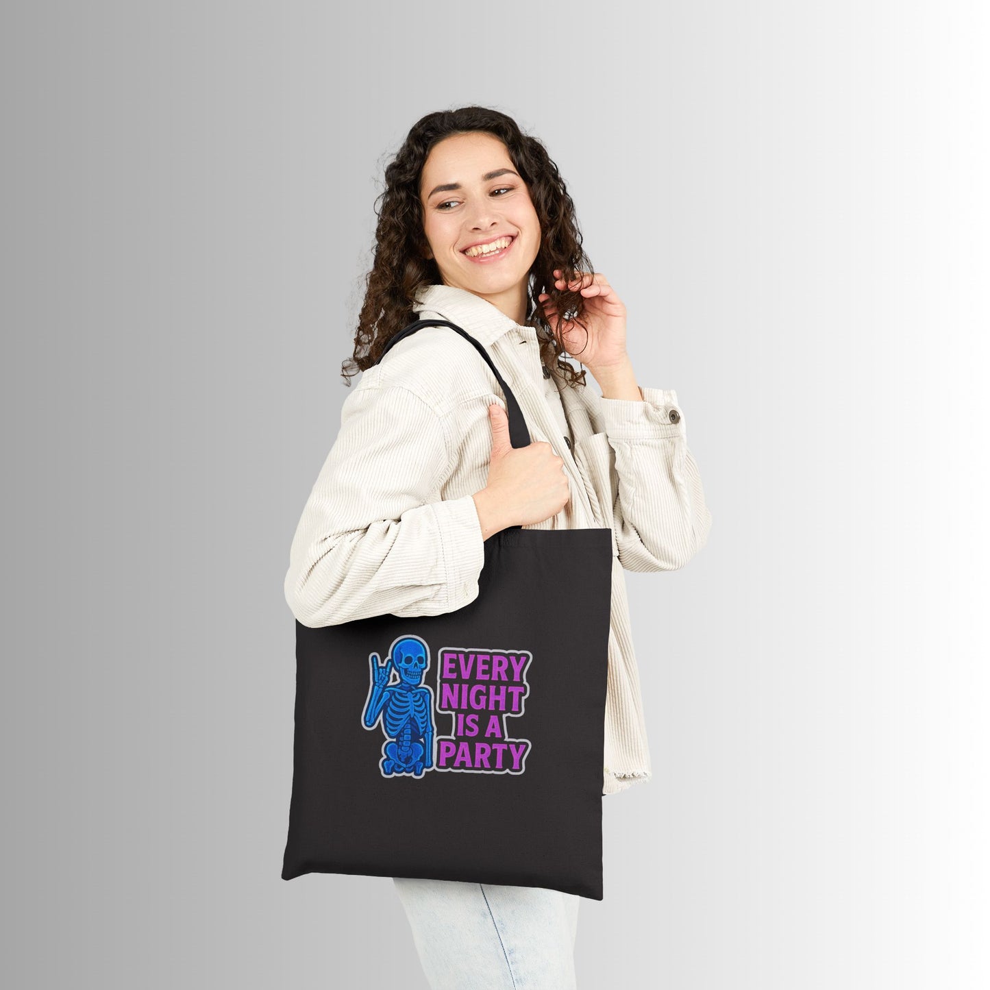 Surf-Inspired Cotton Canvas Tote Bag - Perfect for Beach Lovers, Eco-Friendly Shopping, Gifts for Surfers, Summer Adventures