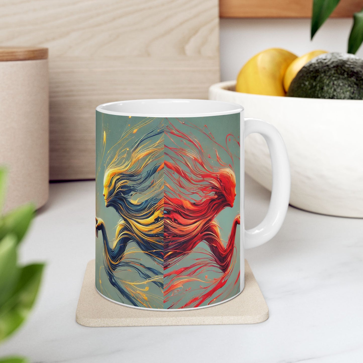 First Sparks - Immortal Love Collection - Unique 11oz & 15oz Love Design for Coffee & Tea Lovers