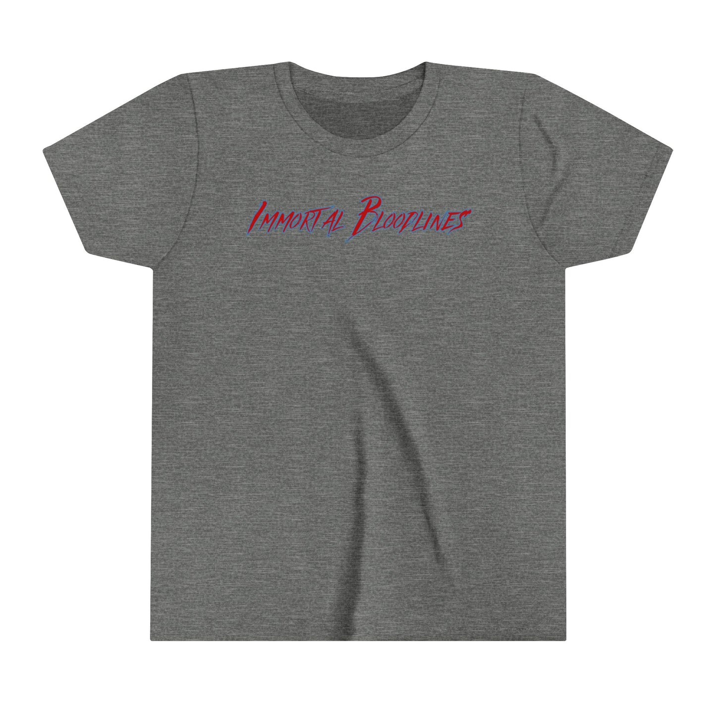 Youth Short Sleeve Tee - Immortal Bloodlines Logo Design