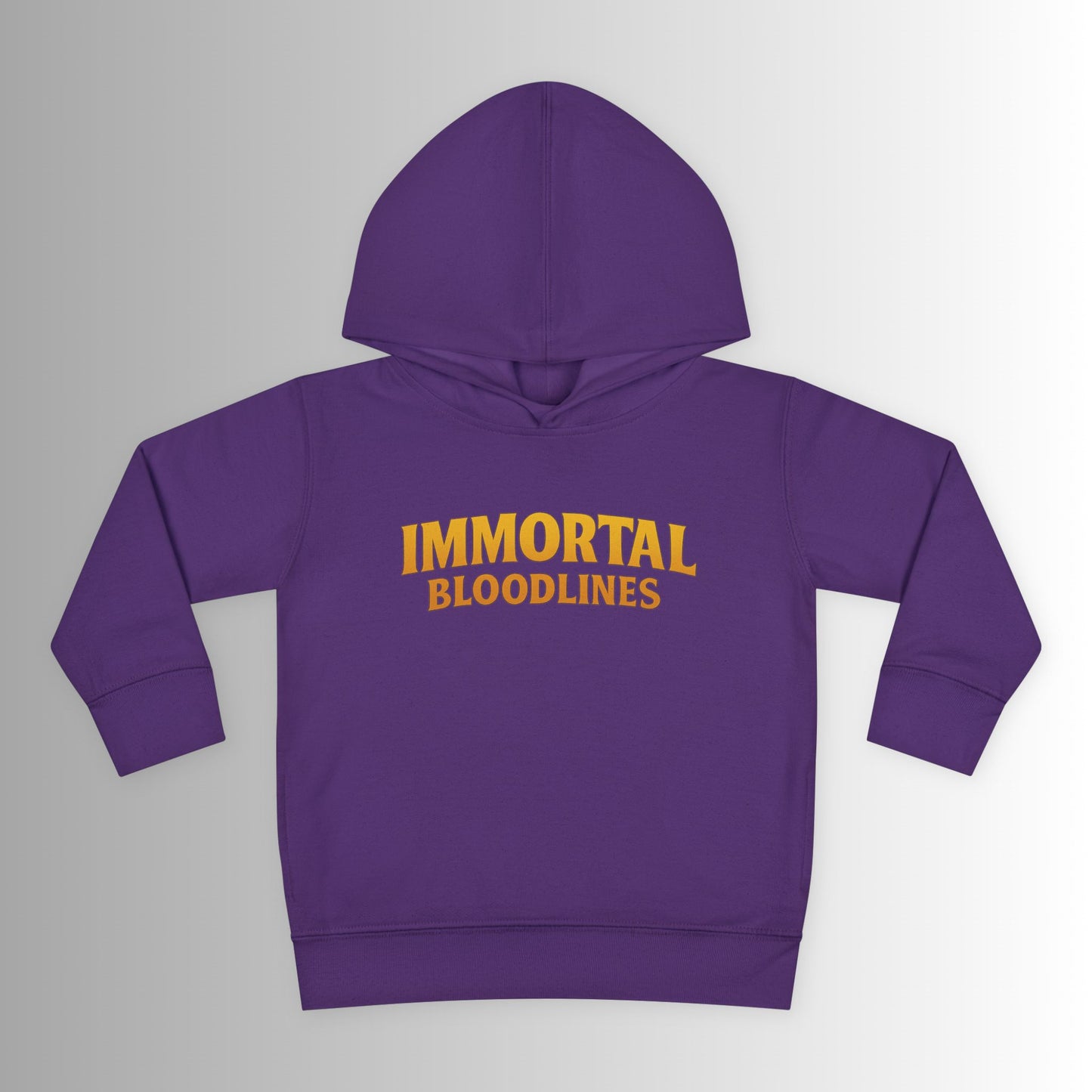 Toddler Hoodie — Neon 'Summer Vibes' Skeleton Pullover