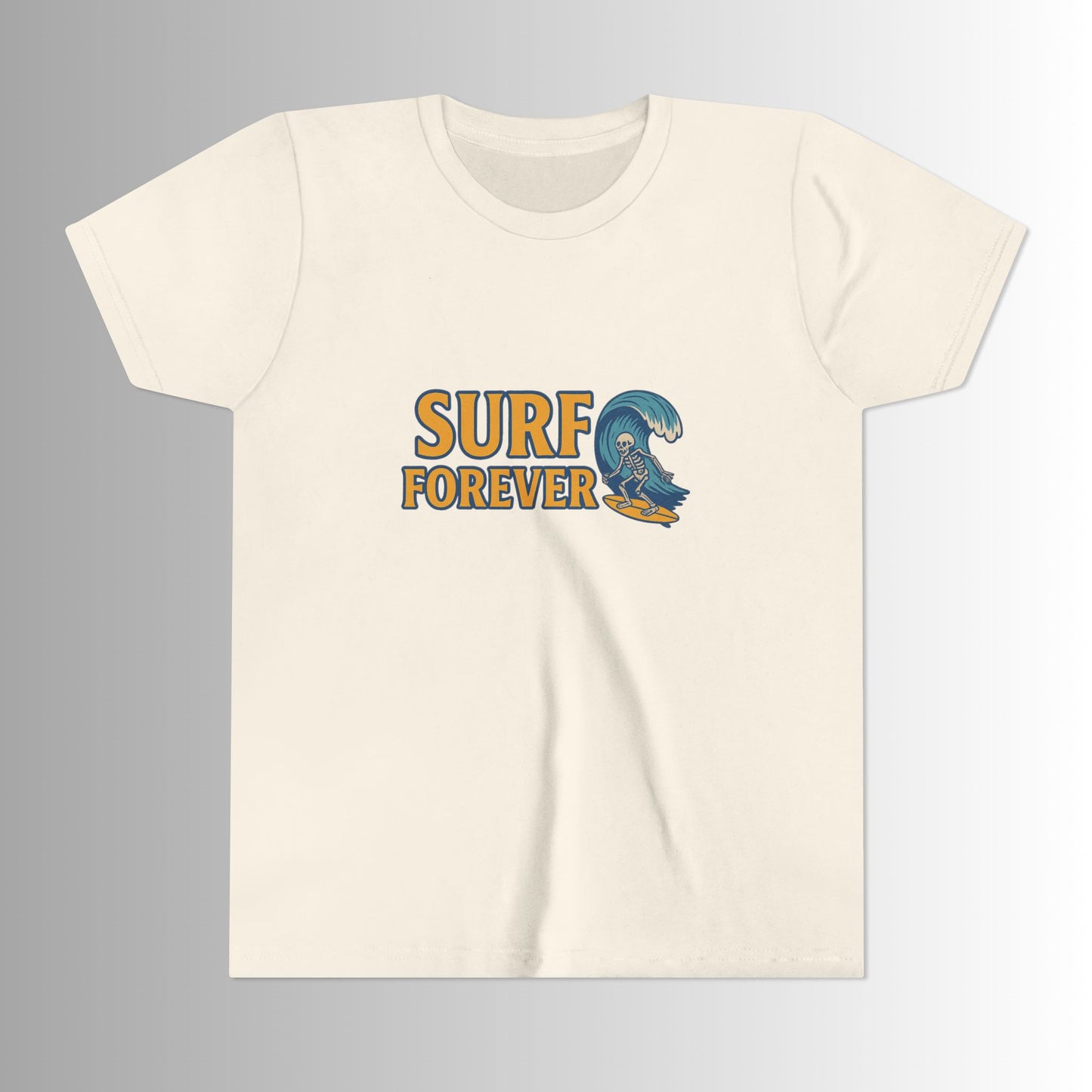 Surf Forever Large Print Youth Tee