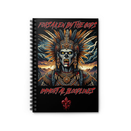 Aztec Spiral Notebook - Ruled Line