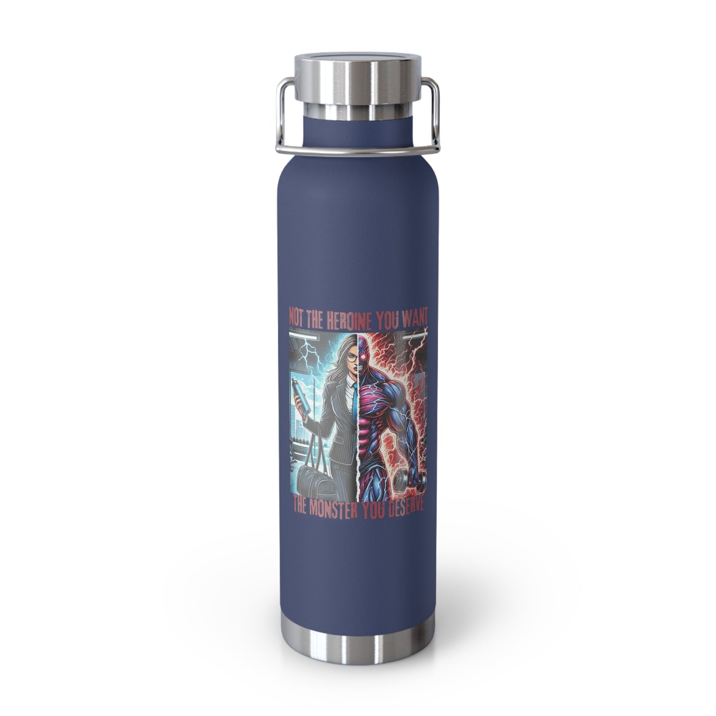Insulated Bottle — 'Not the Hero You Want, The Monster You Deserve' Graphic