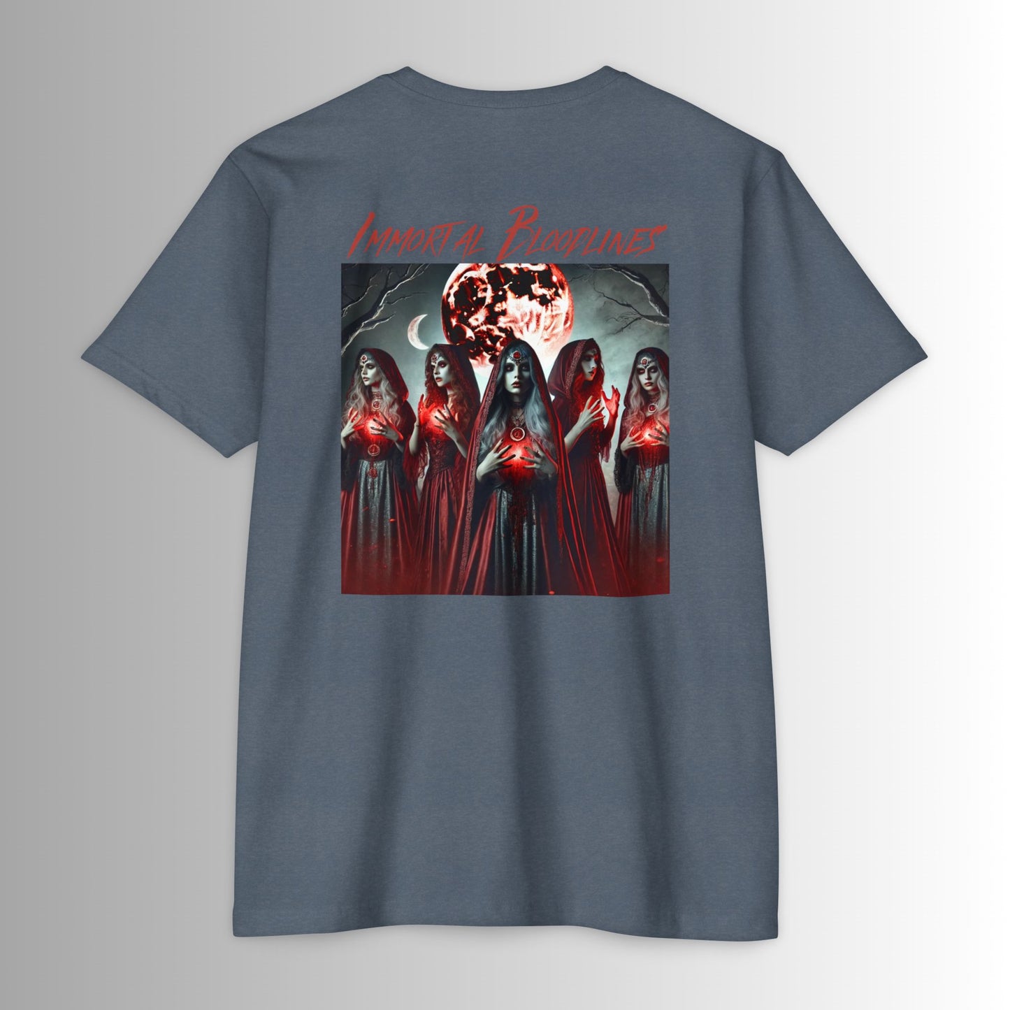 Immortal Bloodlines Halloween Jersey Tee - The Blood Moon Witches