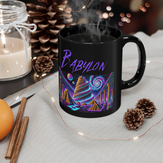 Immortal Bloodlines -  Babylon Mug - Vibrant Graphic Coffee Cup for Mythology Lovers