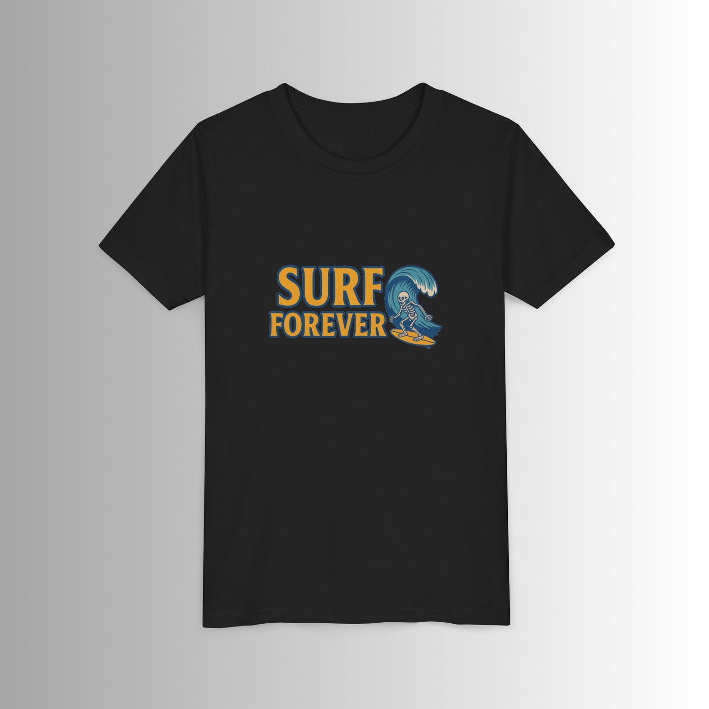 Surf Forever Large Print Youth Tee