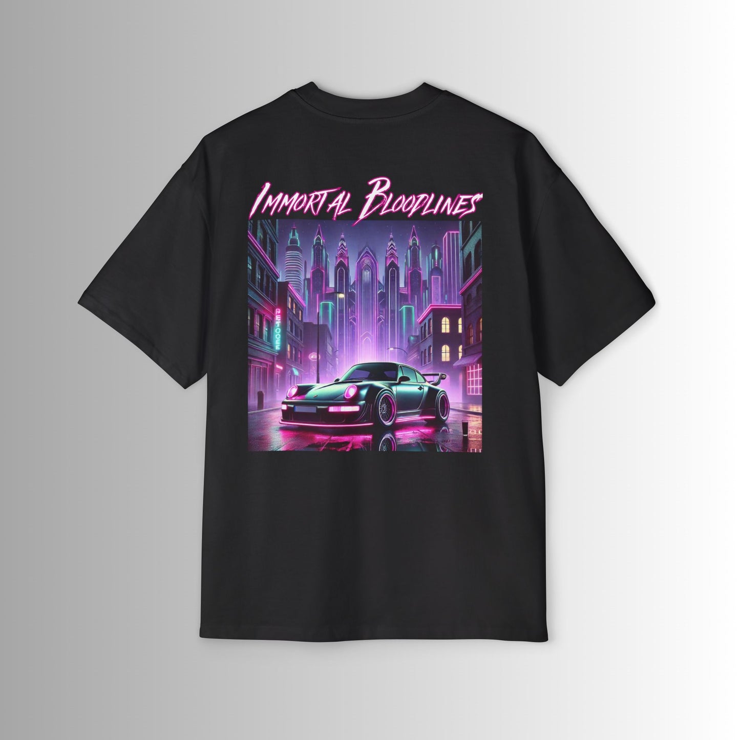 Gothic Porsche 911 Oversized Tee