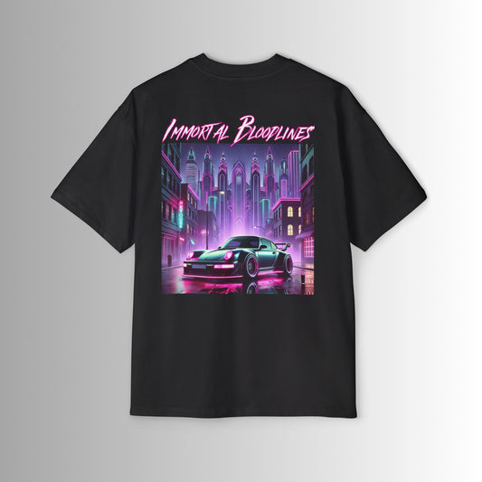 Gothic Porsche 911 Oversized Tee