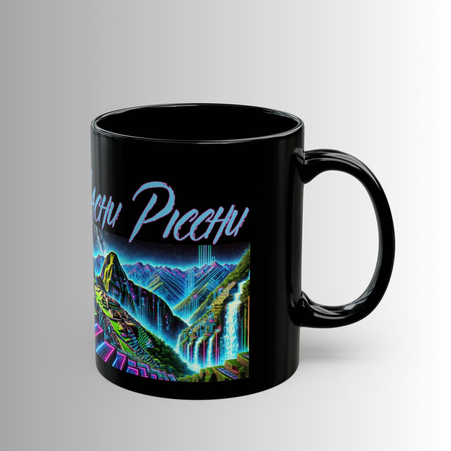 Immortal Bloodlines - Machu Picchu Mug - Vibrant Graphic Coffee Cup for Mythology Lovers