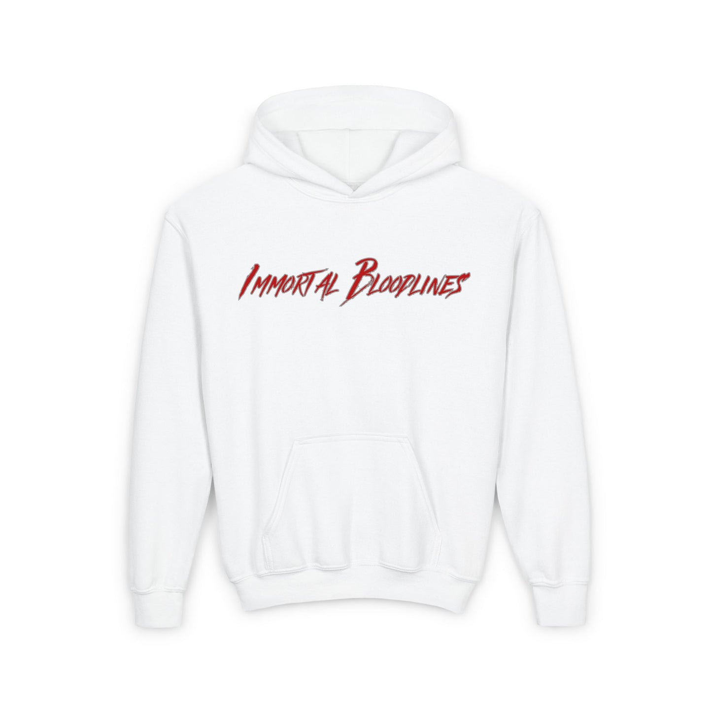 Youth Heavy Blend Hoodie - 'Immortal Bloodlines' Logo