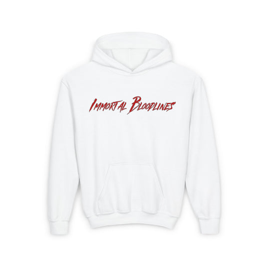Youth Heavy Blend Hoodie - 'Immortal Bloodlines' Logo