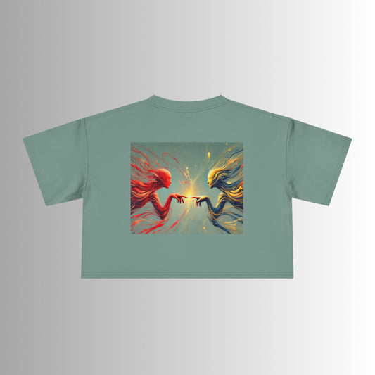 First Sparks - Cropped Tee - The Immortal Love Collection