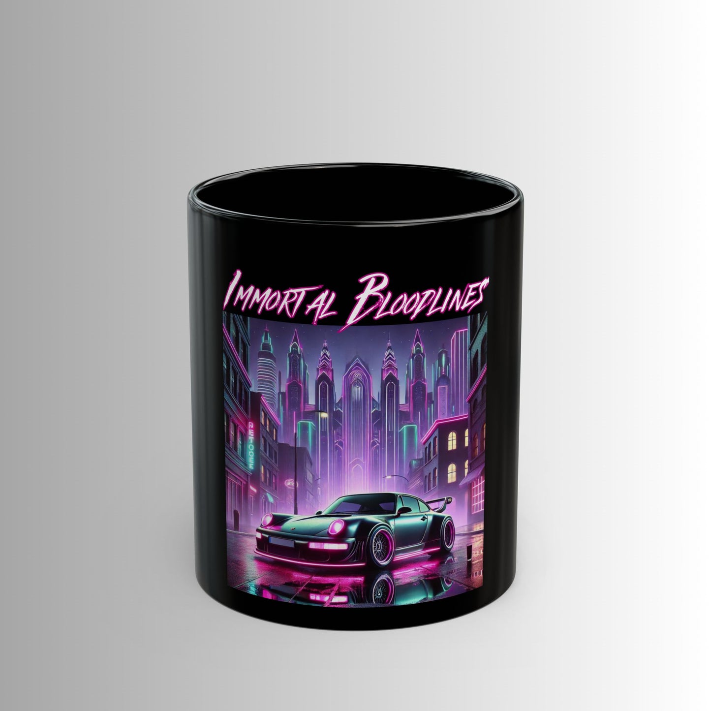 Immortal Bloodlines Black Mug — (11oz & 15oz)