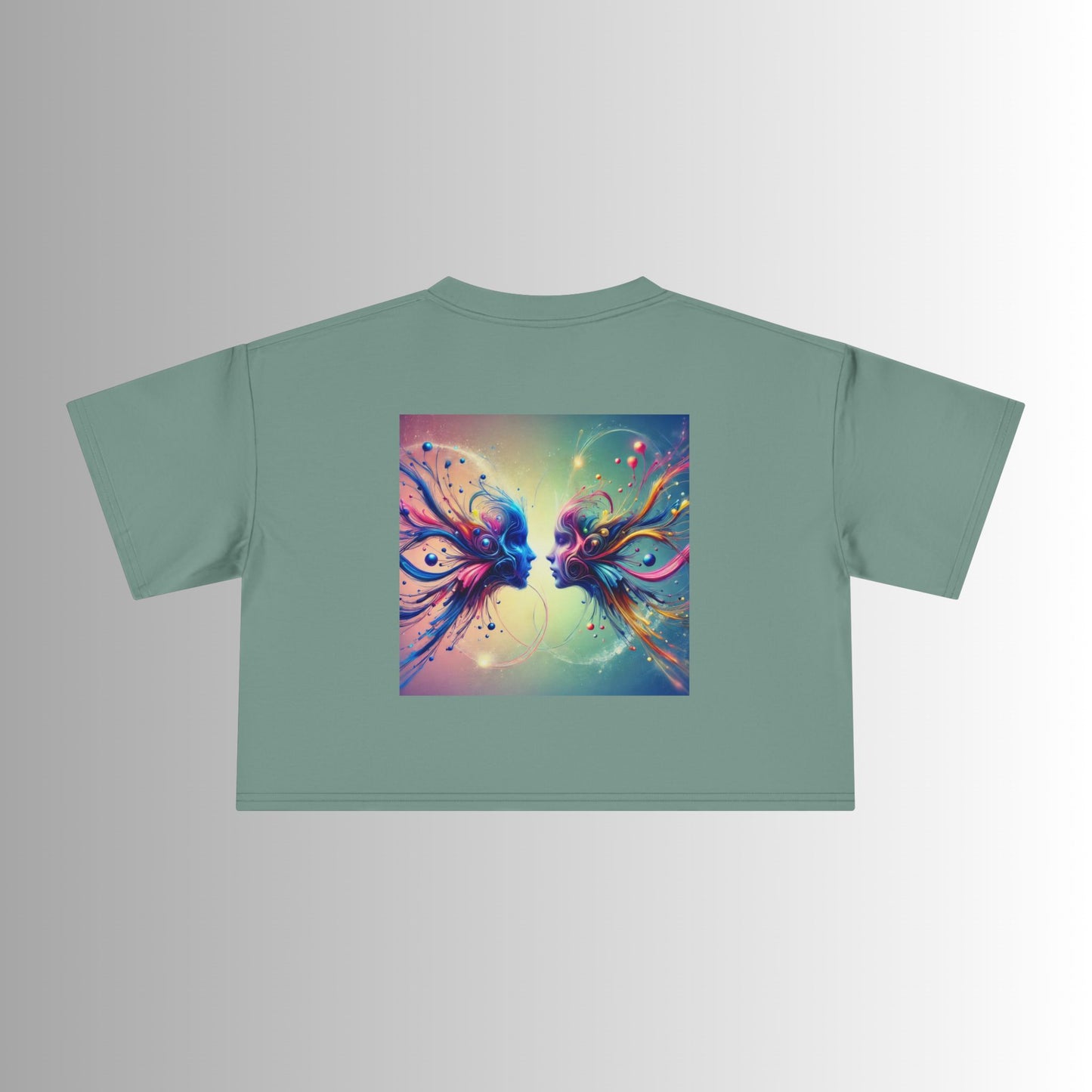 Chemical Bond - Cropped Tee - The Immortal Love Collection