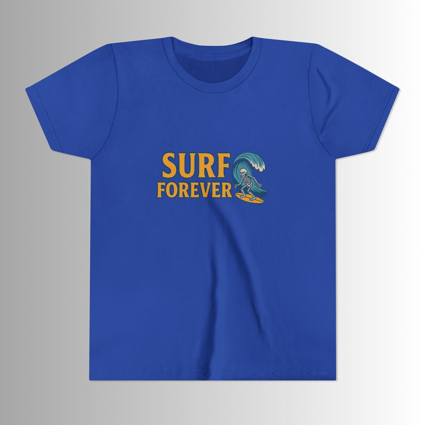 Surf Forever Large Print Youth Tee