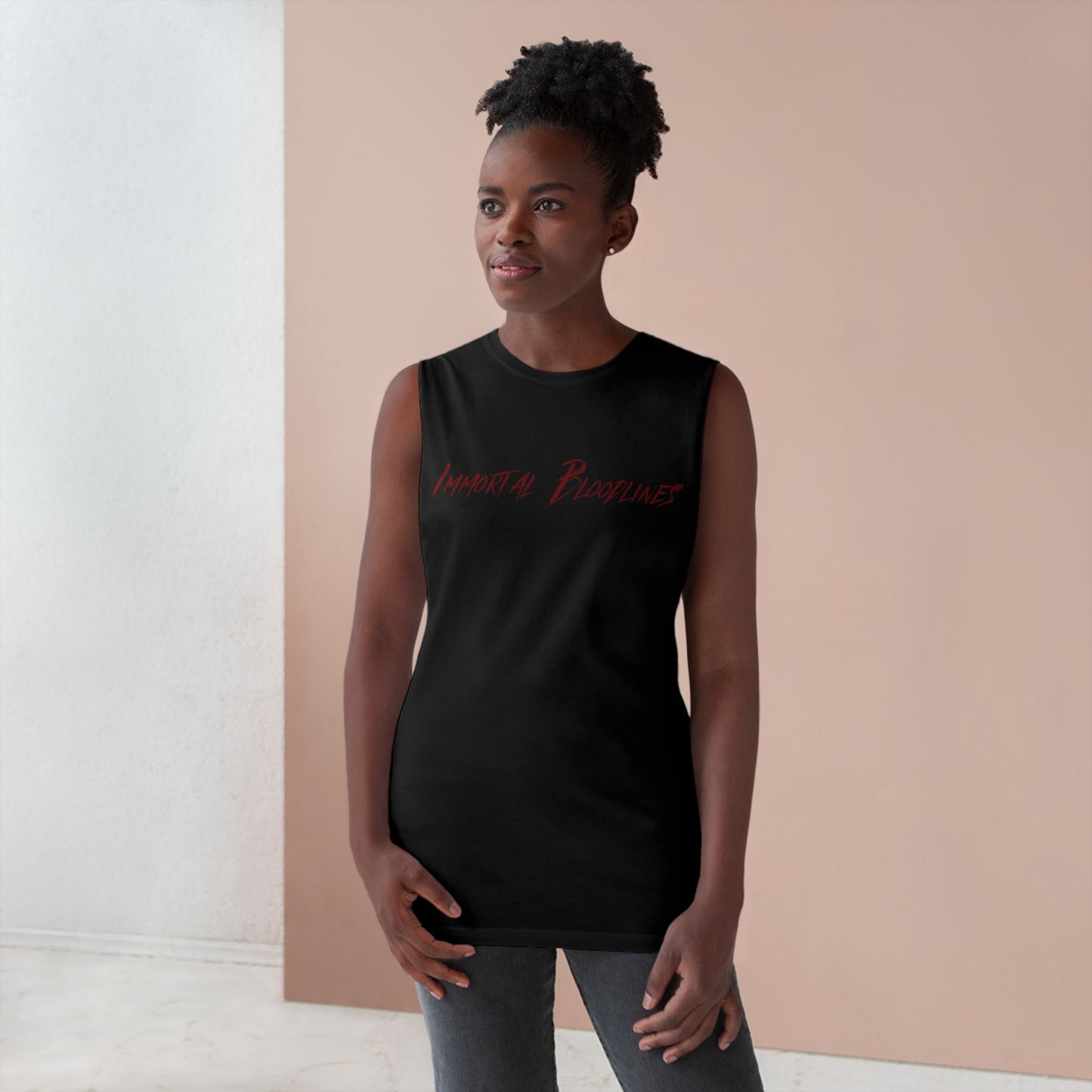 Unisex Immortal Bloodlines Tank - Forge your Legacy Logo
