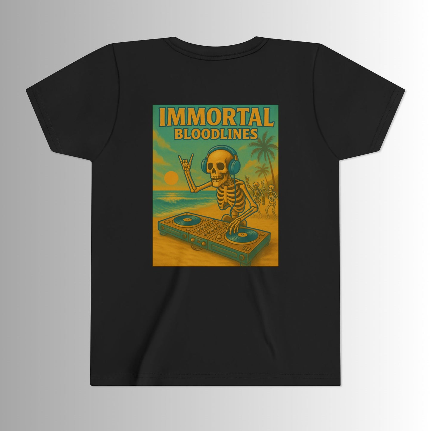 Immortal Bloodlines - Beach DJ Youth Tee