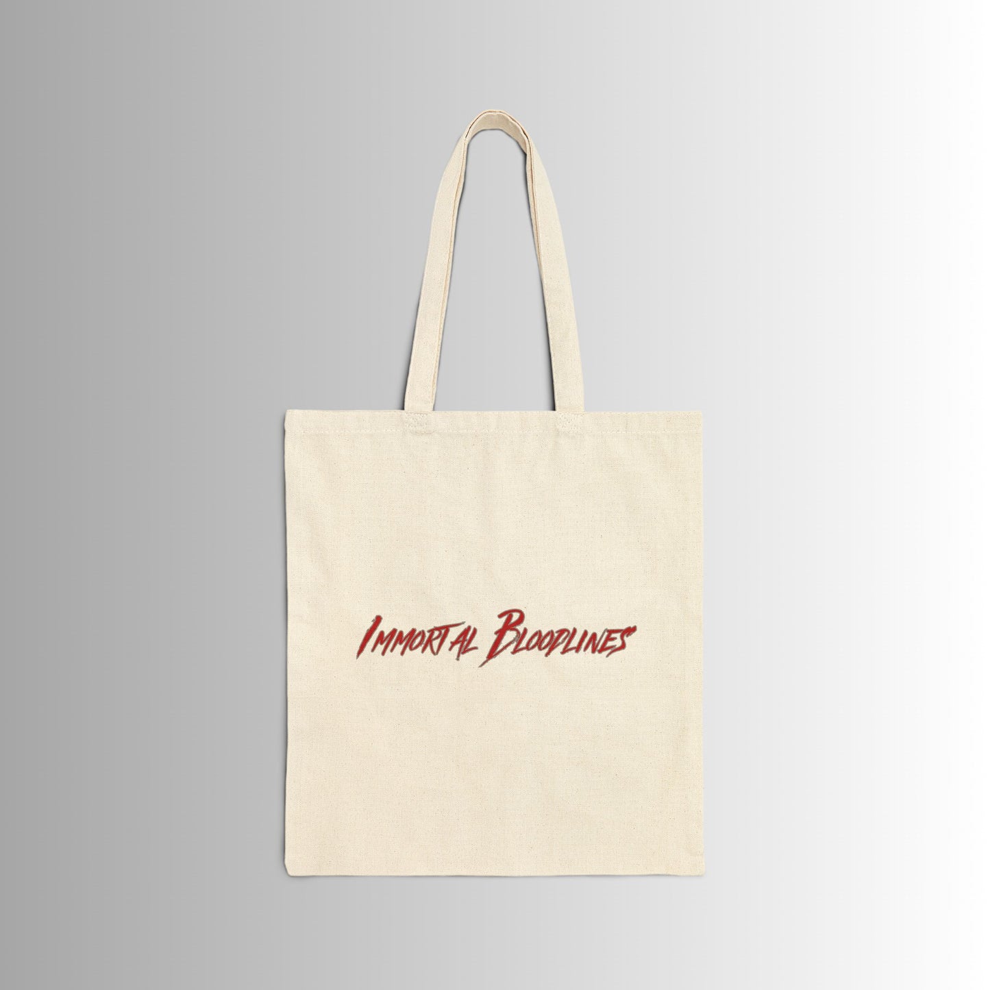 Immortal Bloodlines Gothic Tote Bag - Stylish Canvas Shopper for Art Lovers (GCC)