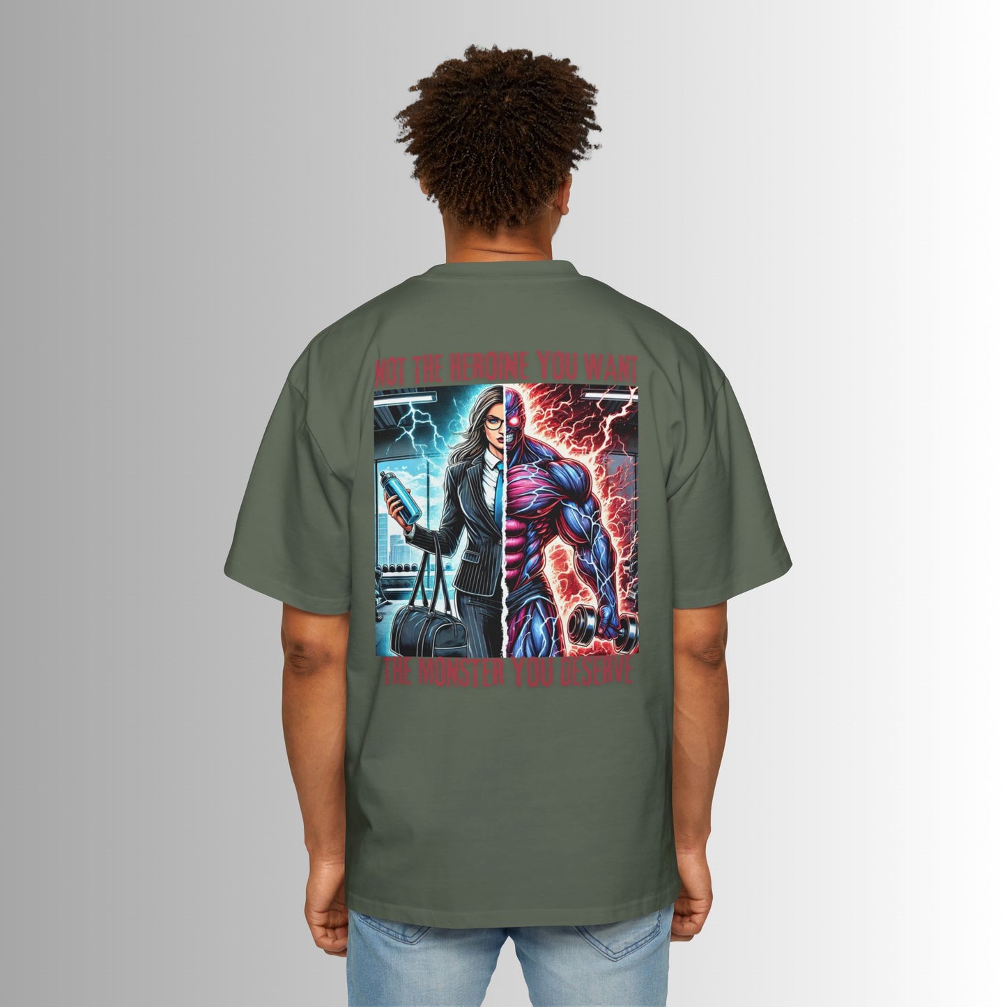 Immortal Bloodlines Graphic Tee — "Not The Hero You Want, The Monster You Deserve"