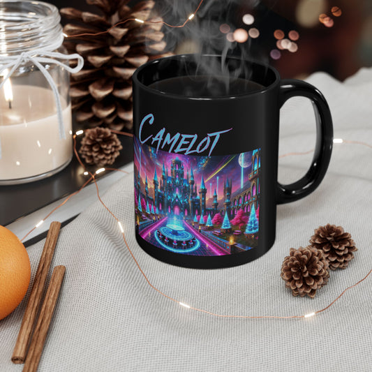 Immortal Bloodlines - Camelot Mug - Vibrant Graphic Coffee Cup for Mythology Lovers