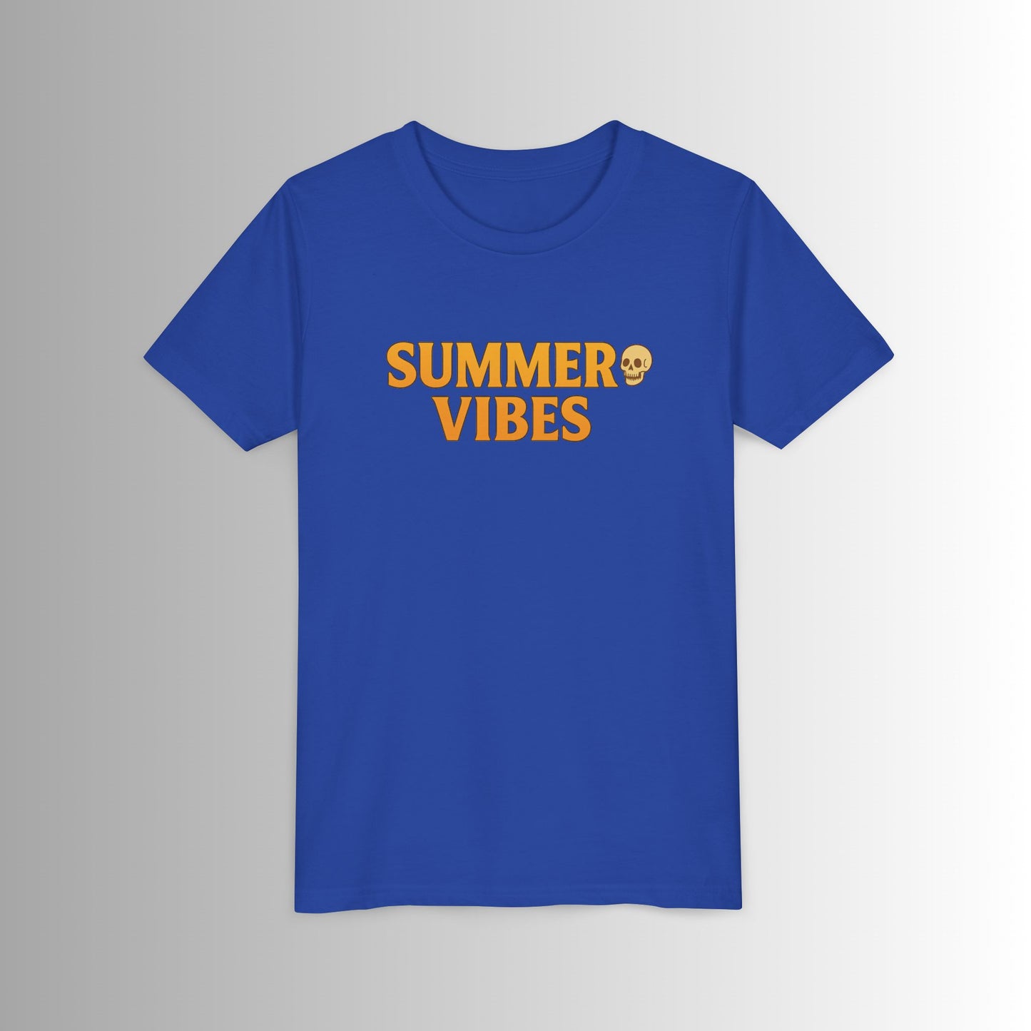 Summer Vibes Large Print Youth Tee