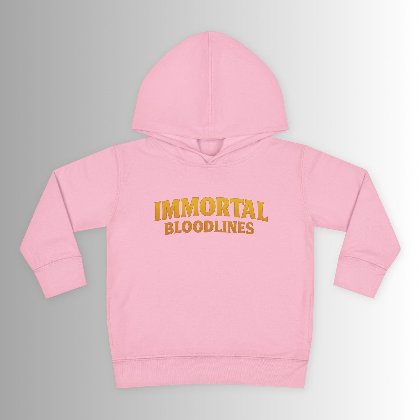 Toddler Hoodie — Neon 'Summer Vibes' Skeleton Pullover