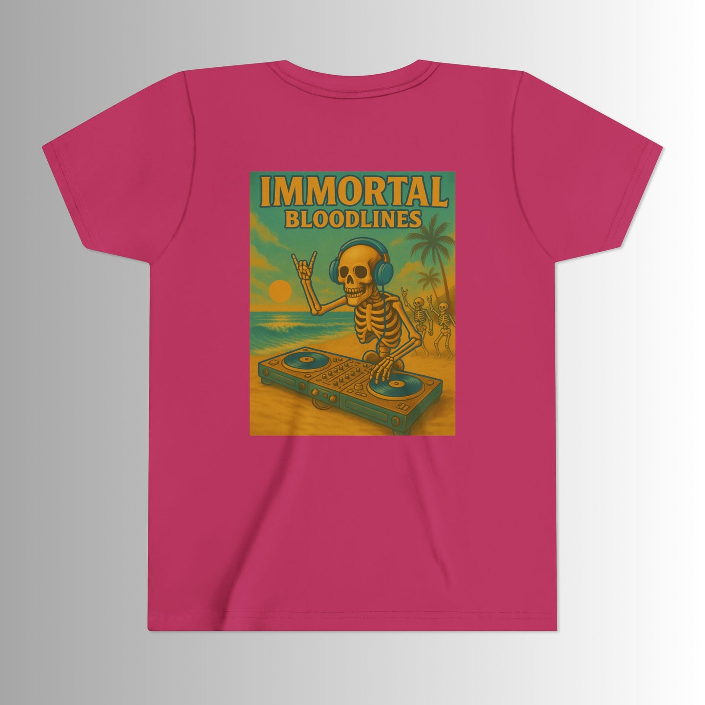 Immortal Bloodlines - Beach DJ Youth Tee
