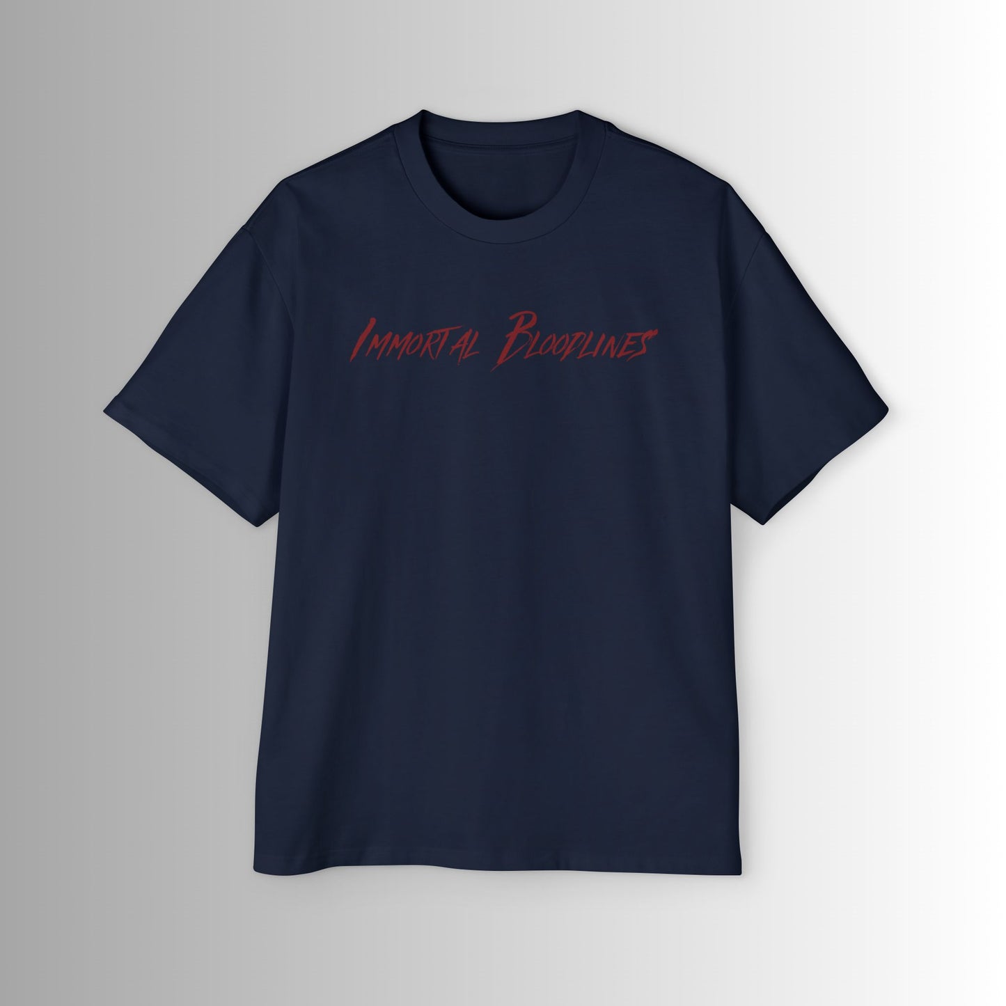Men's Oversized Tee - Immortal Bloodlines - 'Forge Your Legacy' Graphic Shirt