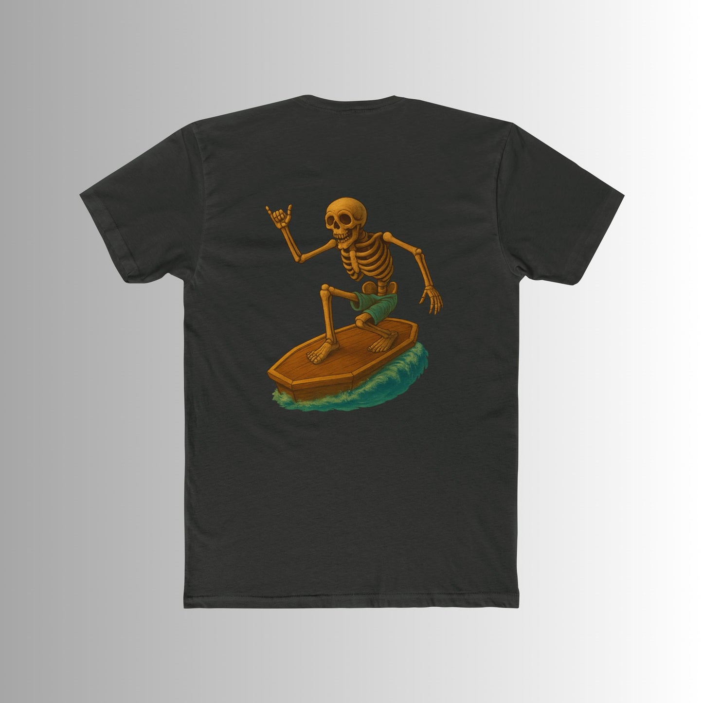 Immortal Bloodlines Logo - Large Surfer Skeleton