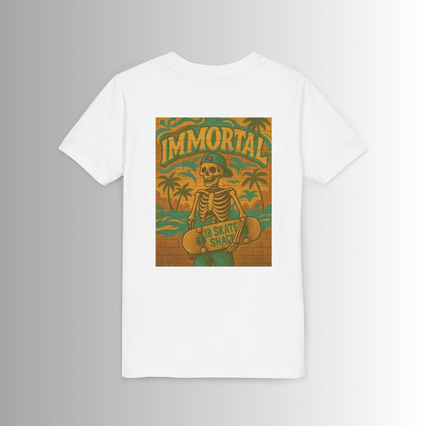 Summer Vibes Large Print Youth Tee