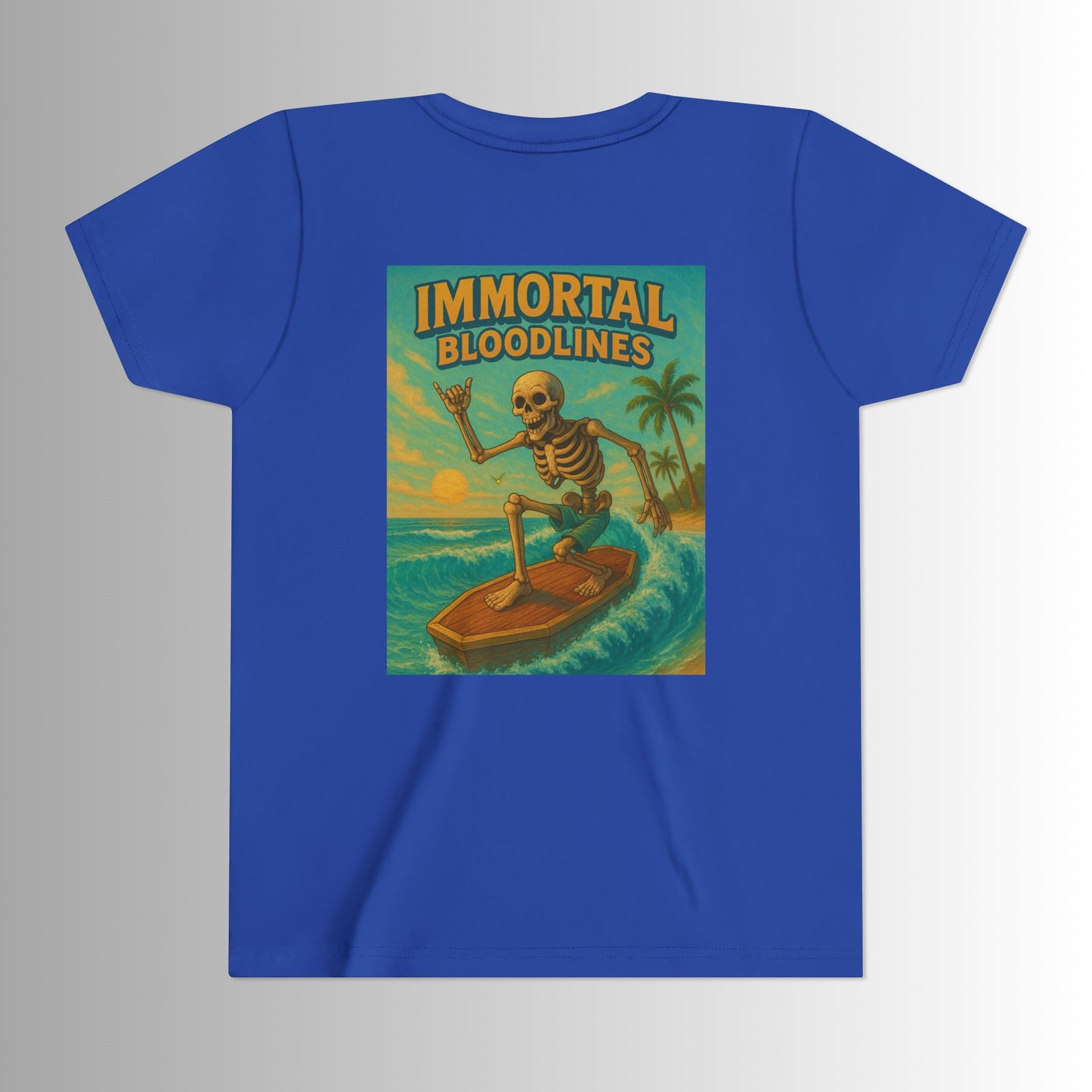 Surf Forever Large Print Youth Tee