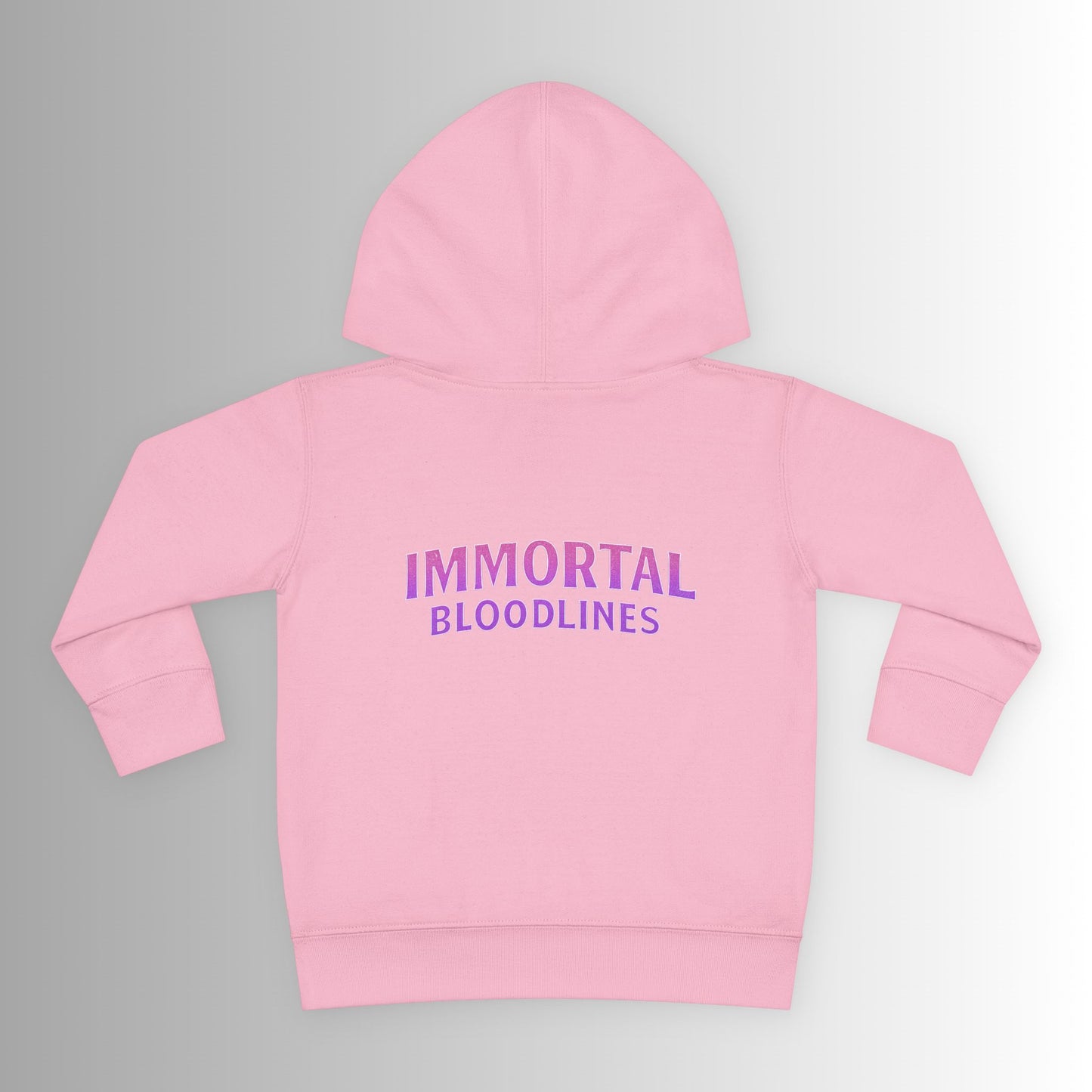 Toddler Hoodie — Neon 'Summer Vibes' Skeleton Pullover