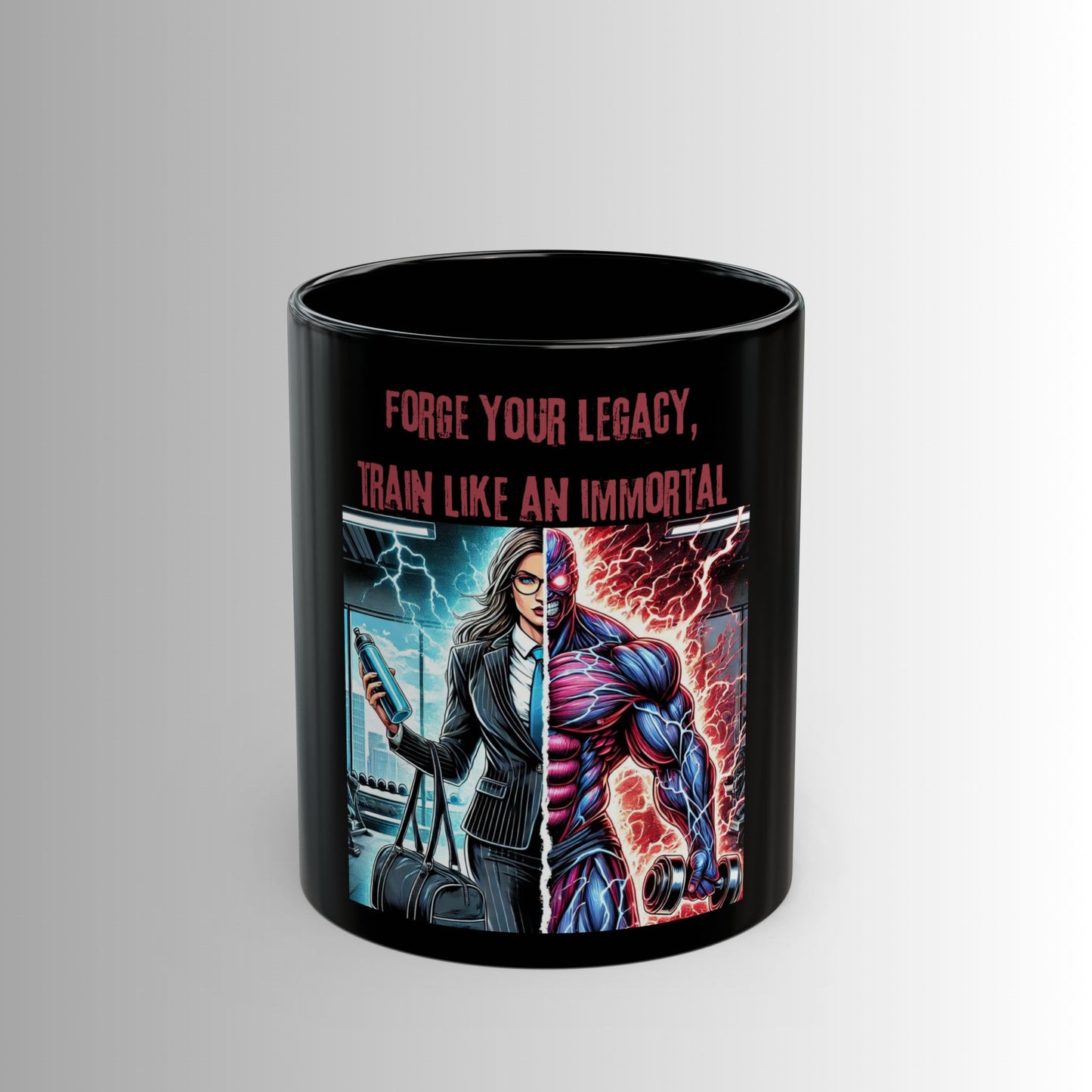 Immortal Bloodlines Black Mug — Jekyll and Hyde (11oz & 15oz)