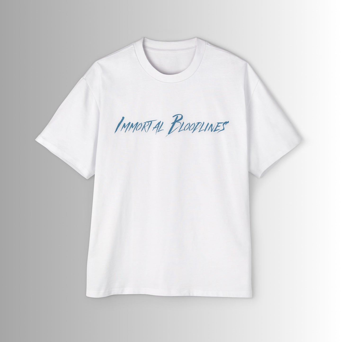 Immortal Bloodlines Men's Heavy Oversized Tee - Valhalla Graphic T-Shirt