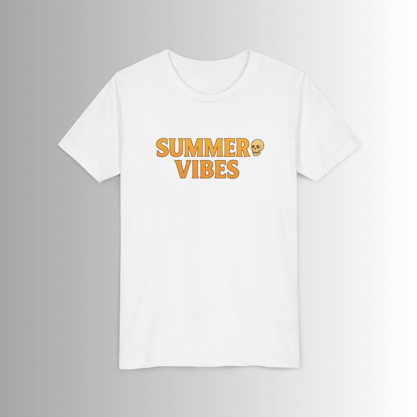 Summer Vibes Large Print Youth Tee