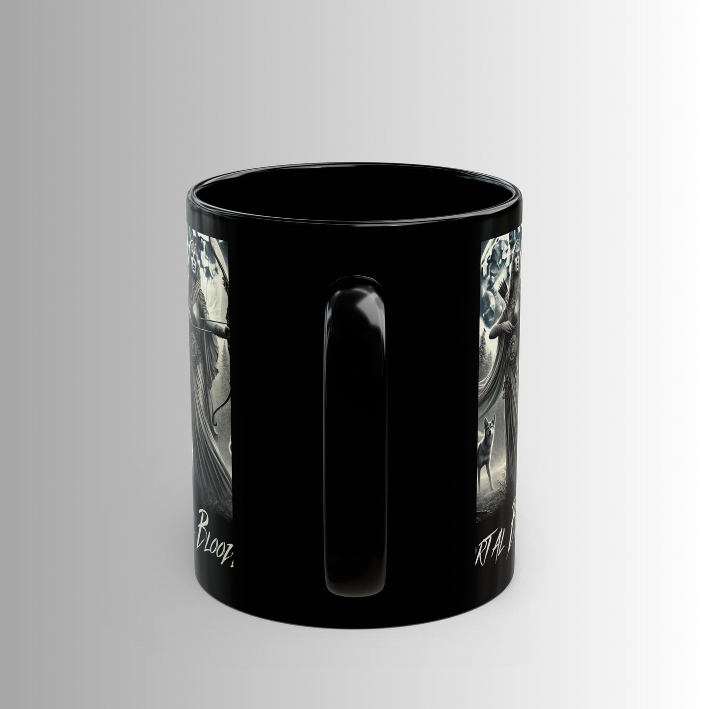 Immortal Bloodlines- God's Collection (Diana) -  Black Mug — (11oz & 15oz)