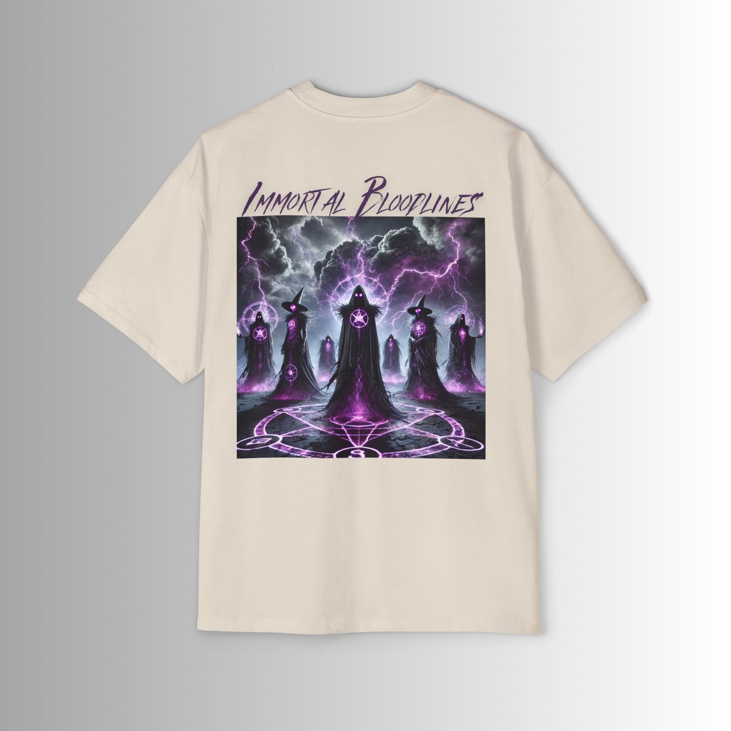 The Halloween Collection Oversized Boxy Tee - The Hex Witches