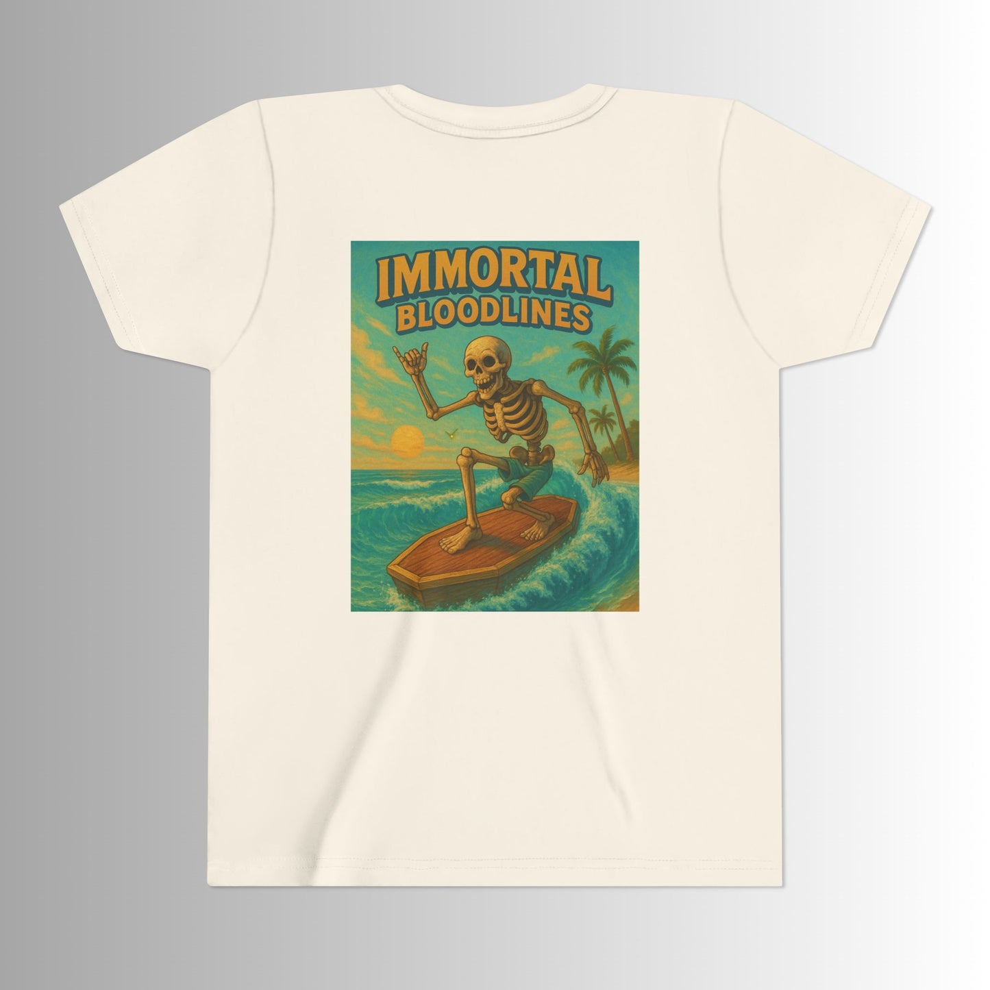 Surf Forever Large Print Youth Tee