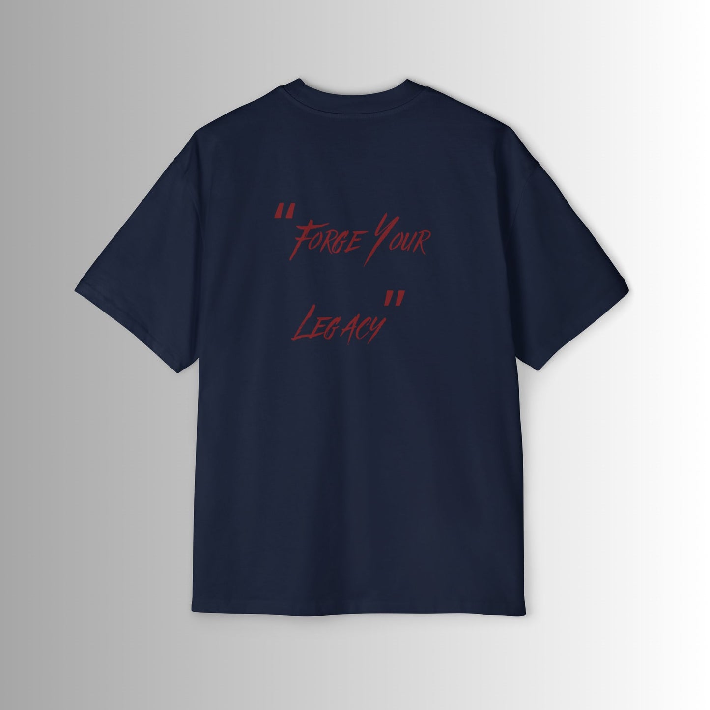Men's Oversized Tee - Immortal Bloodlines - 'Forge Your Legacy' Graphic Shirt