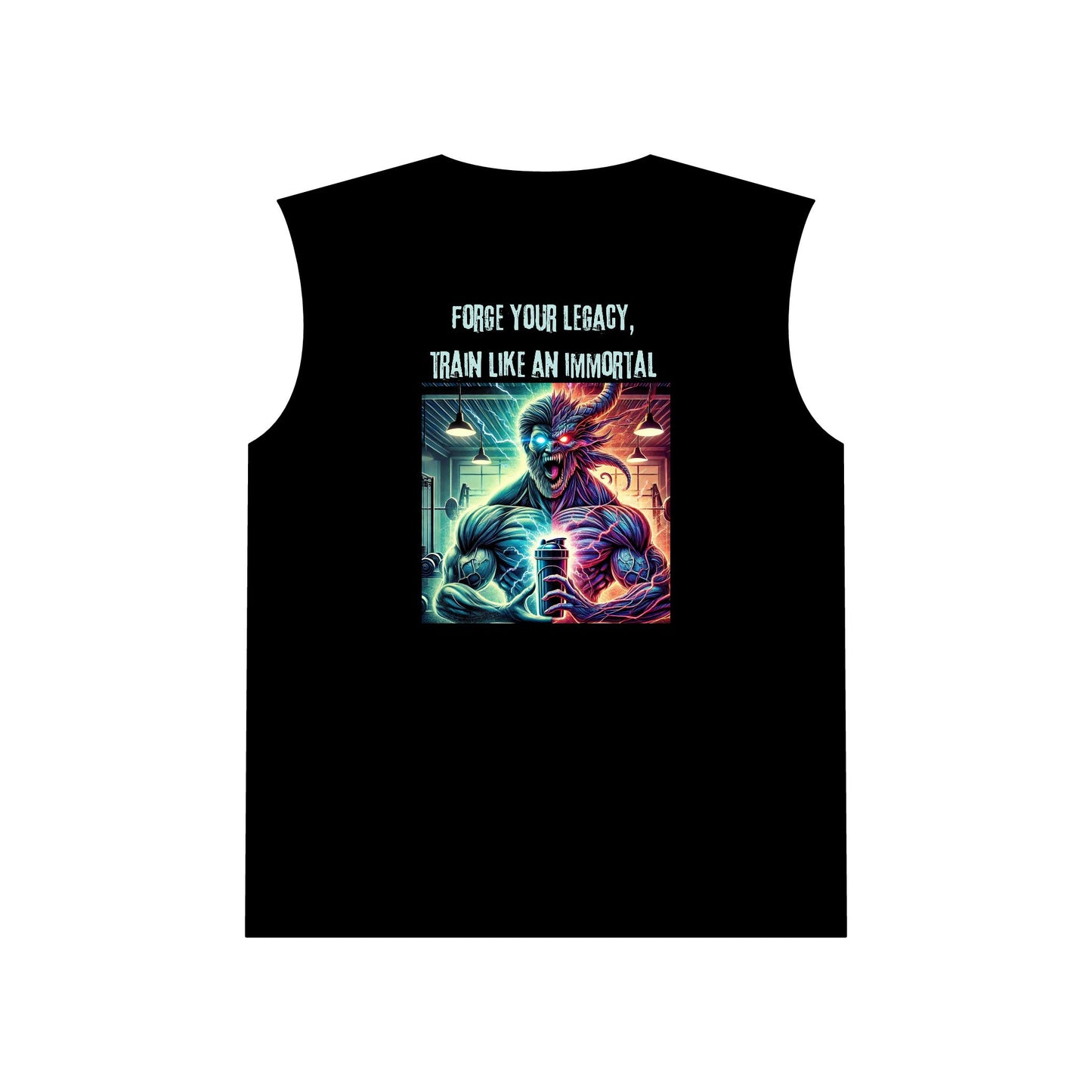 Muscle Tank — 'Jekyll and Hyde' Graphic Tank Top