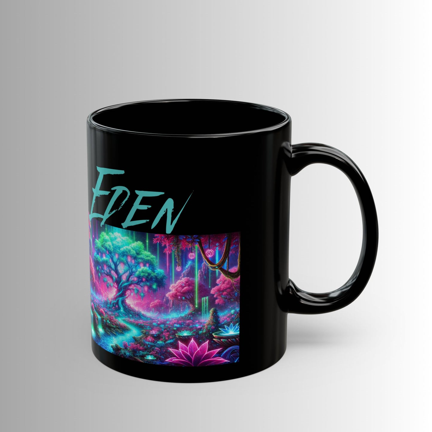 Immortal Bloodlines - Garden of Eden Mug - Vibrant Graphic Coffee Cup for Mythology Lovers