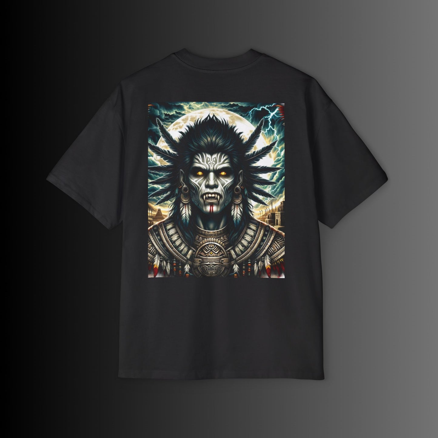 The Curse of the Tlacaelel Aztec Priests Collection - Oversized Tee