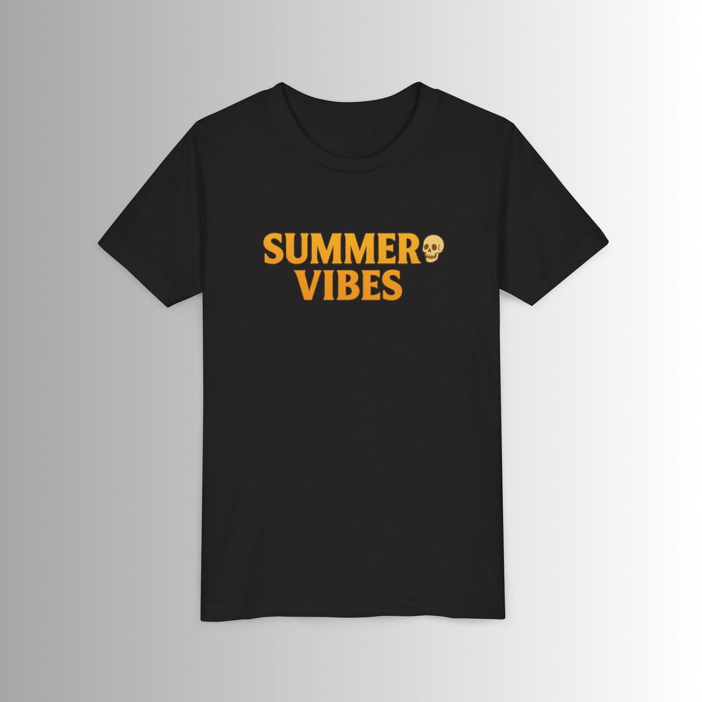 Summer Vibes Large Print Youth Tee