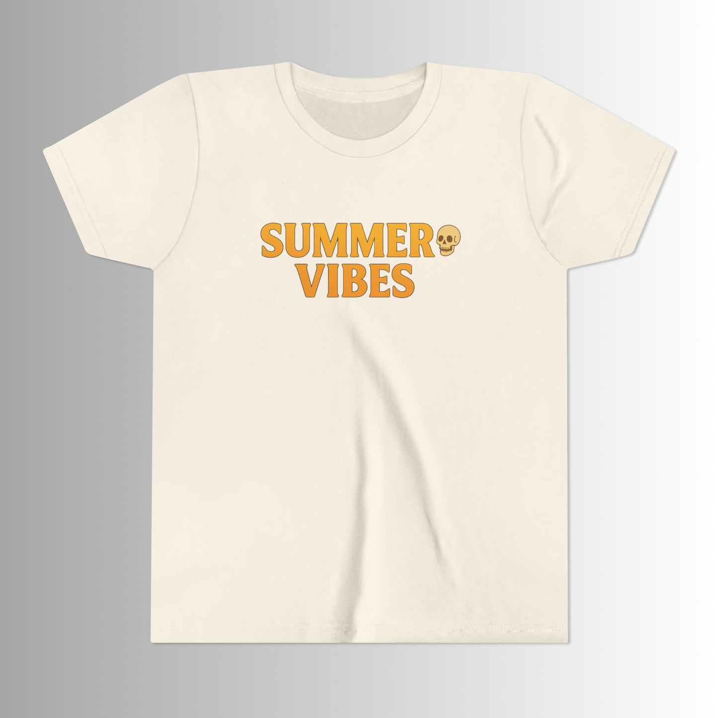 Summer Vibes Large Print Youth Tee