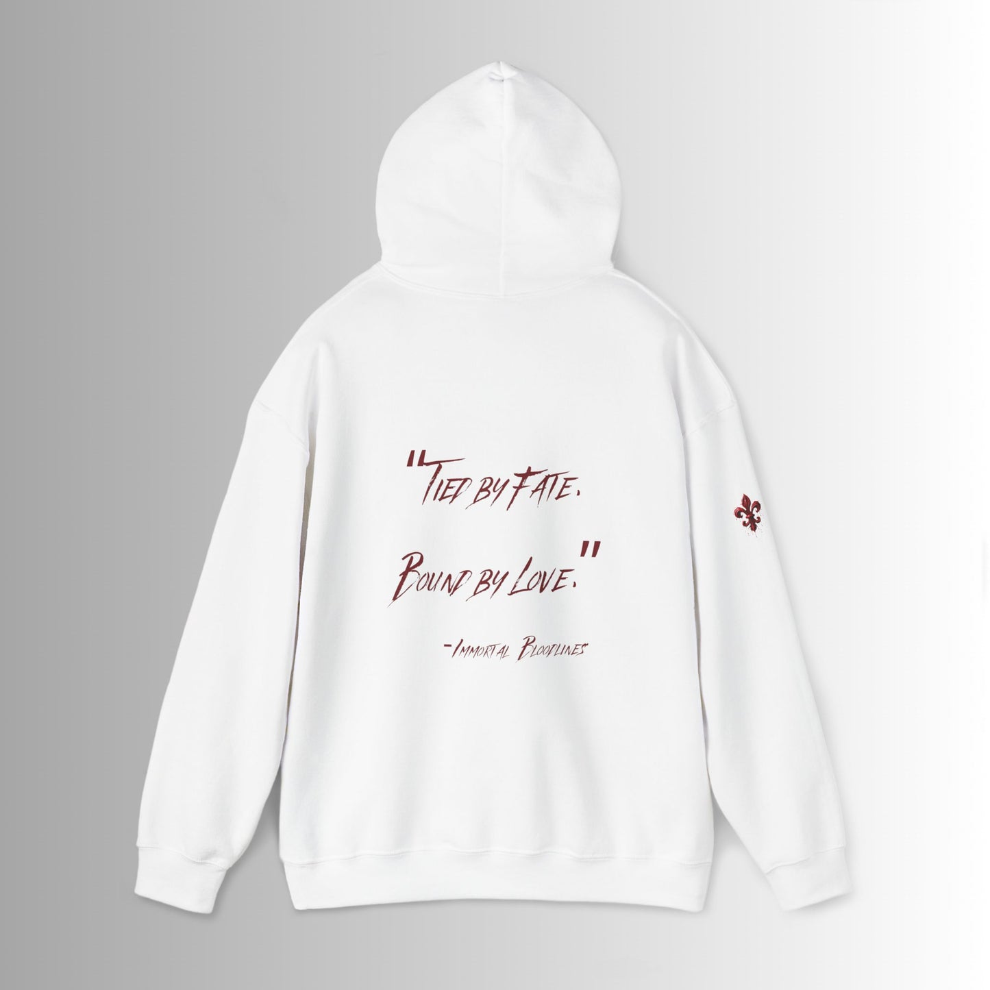 Fate & Love Unisex Hooded Sweatshirt - Heart Design