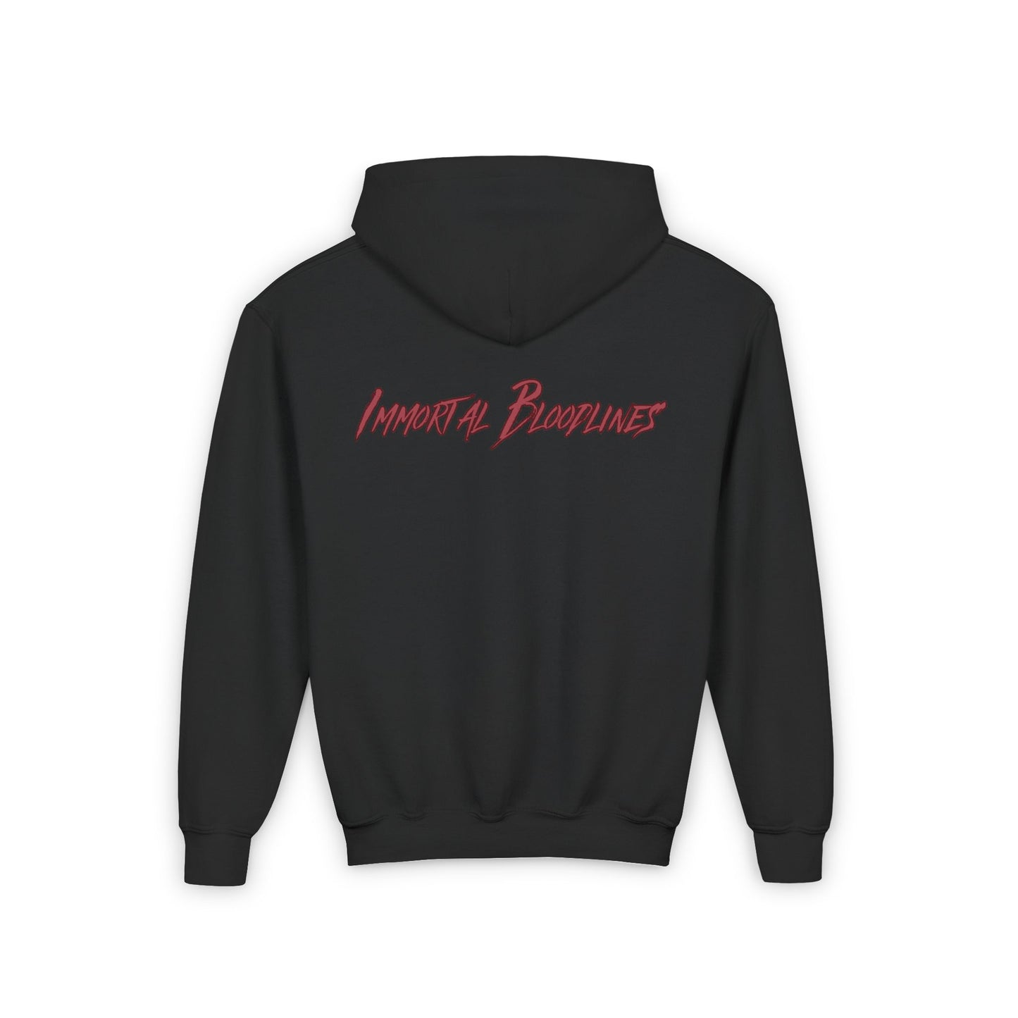 Youth Heavy Blend Hoodie - 'Immortal Bloodlines' Logo