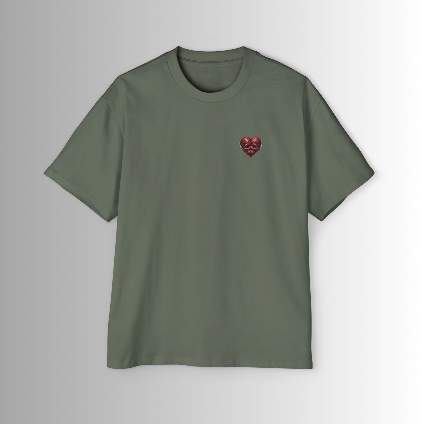 Men's Oversized Tee - Immortal Bloodlines - Tied by Fate, Bound by Love' Graphic Shirt